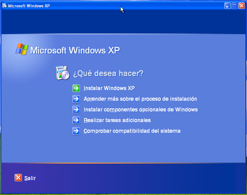 de Windows XP Professional ServicePack 2